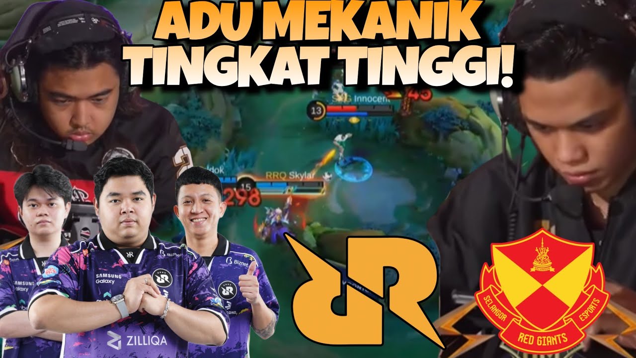 BIG MATCH DIMULAI !! ADU MEKANIK !! RRQ VS SRG MATCH 1 - LOWER BRACKET M6
