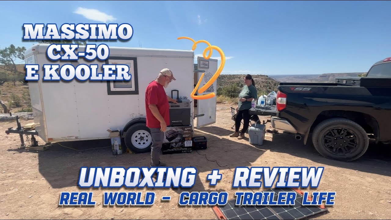 Upgrade Your Camping Experience with the Massimo CX-50 E Kooler | Unboxing and Review