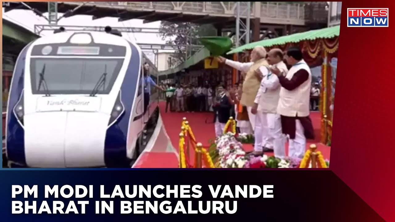 PM Modi Launches South India's First Vande Bharat In Bengaluru From Mysuru To Chennai