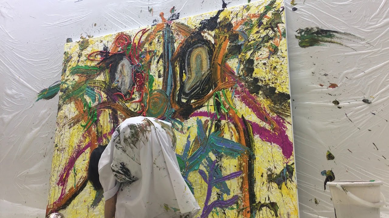 小松美羽 2018/10/27 LivePainting