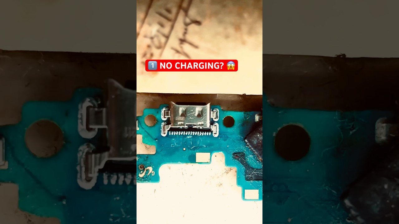 🔥 Mobile Charging Port Repair ASMR | Satisfying Micro Soldering 🔧⚡ 