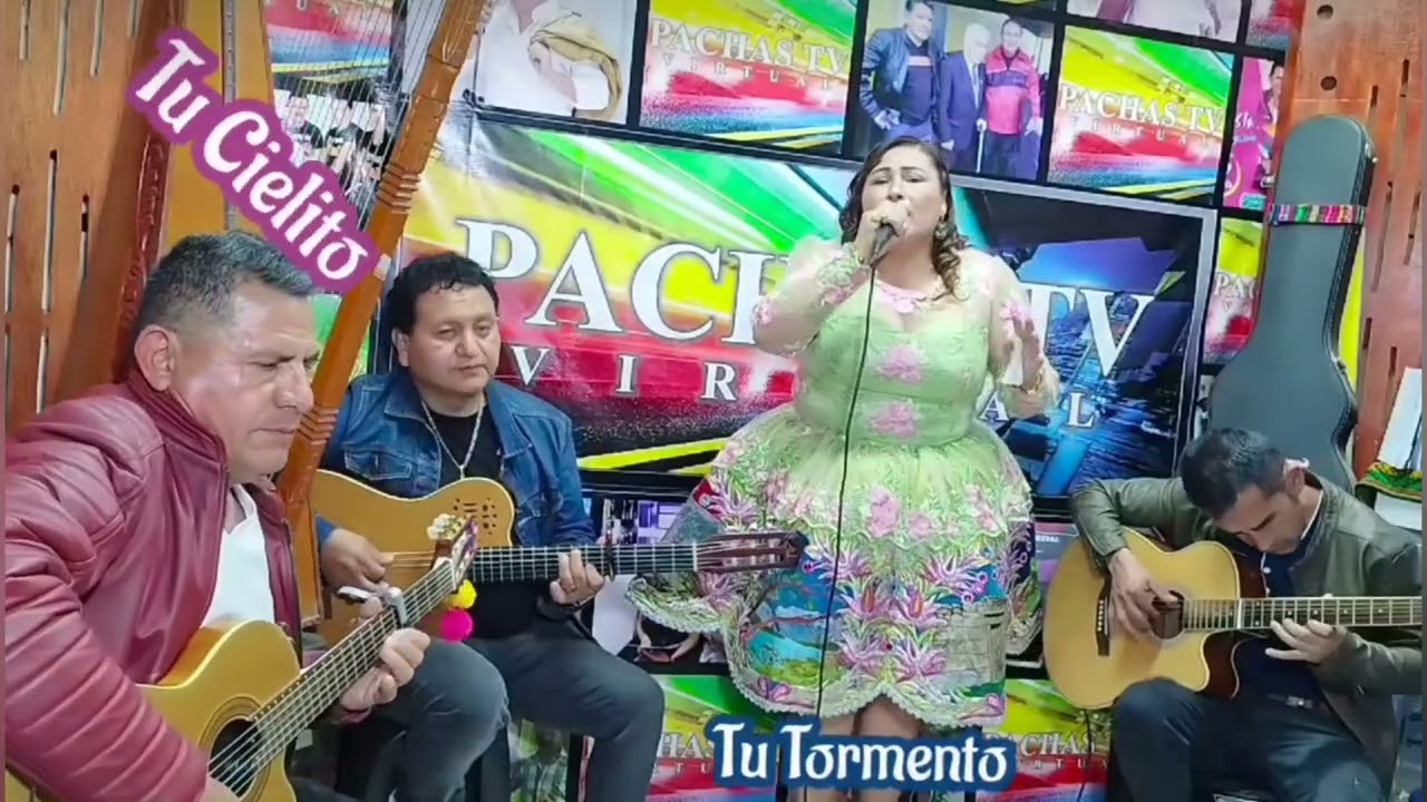 AMELIA ESPINOZA CON CIELITO AZÚL, TU TORMENTO