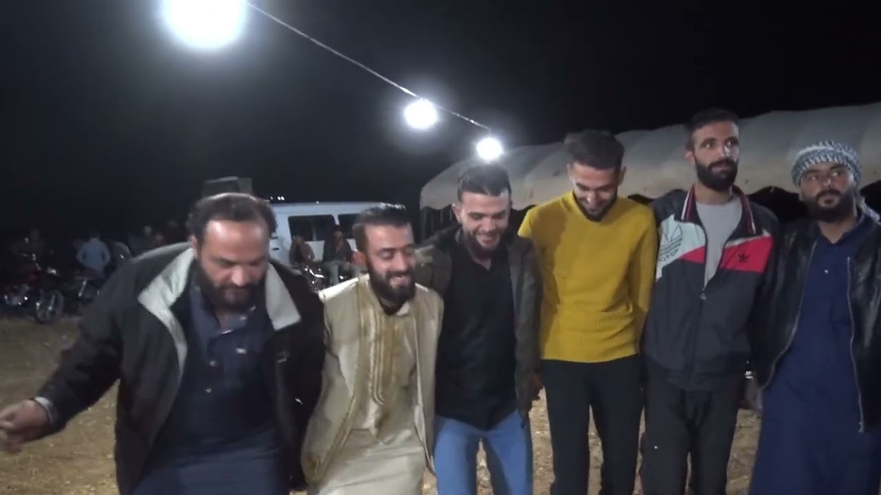 زفاف العريس محمود محمد خليفة الكبار من أفراح شباب بني عصيد قرية خرفان فرقة نسيم الصبا