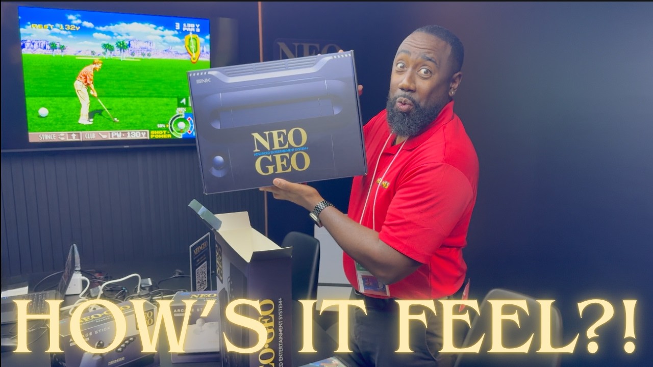 Neo Geo AES Plus на Tokyo Game Show 2026: оформление коробки, контроллеры и ранние печатные платы