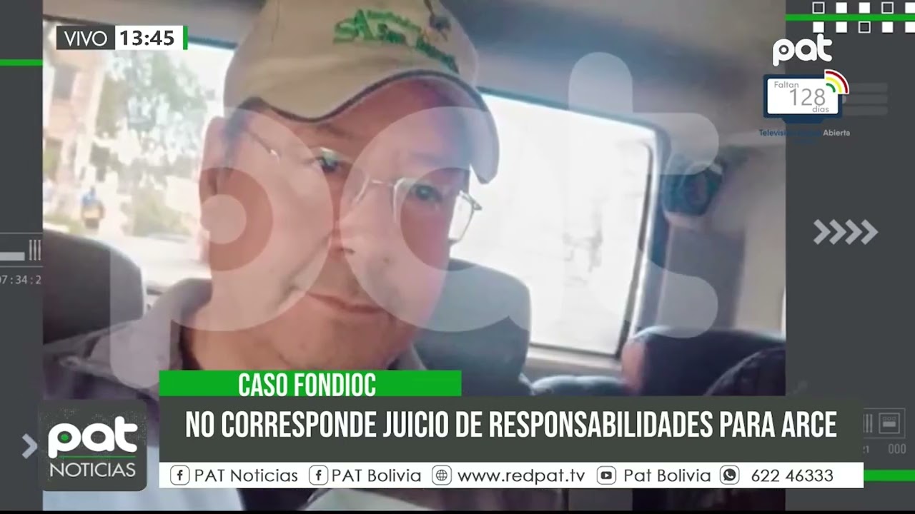 Eduardo León exige juicio ordinario para Luis Arce