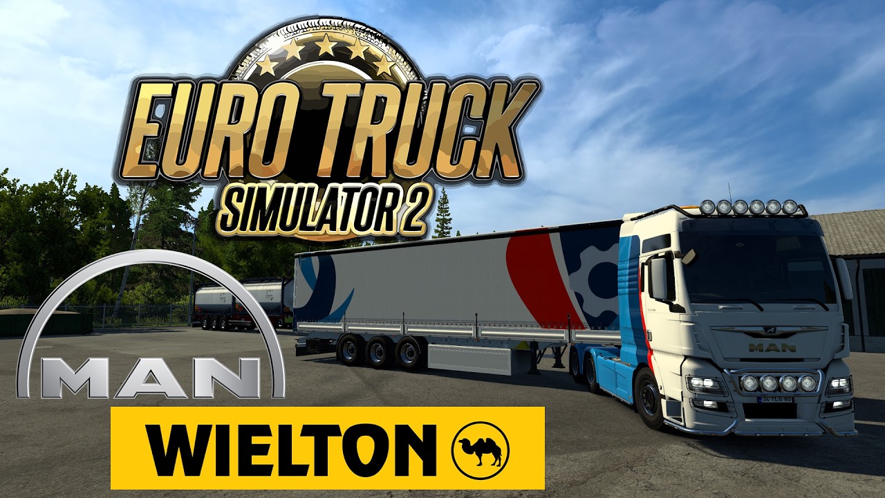 Euro Truck Simulator 2 II Man - Nordic Horizons DLC (Norveç) // Logitech G923