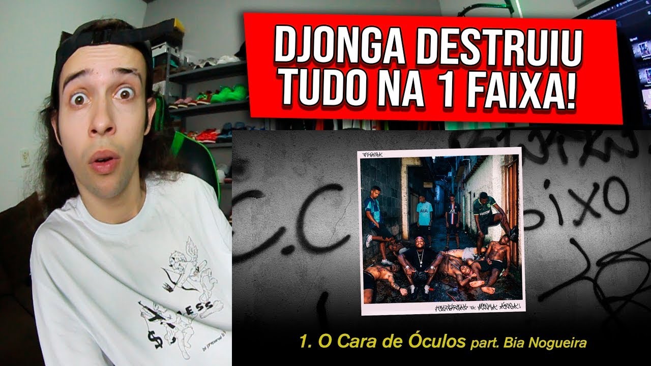 (EM CHOQUE 😱) REAGINDO a Djonga - O Cara de Óculos pt. Bia Nogueira - REACT/REAÇÃO