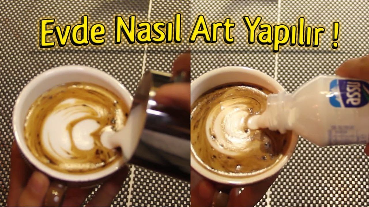 Evde Latte Art Nasıl Yapılır?