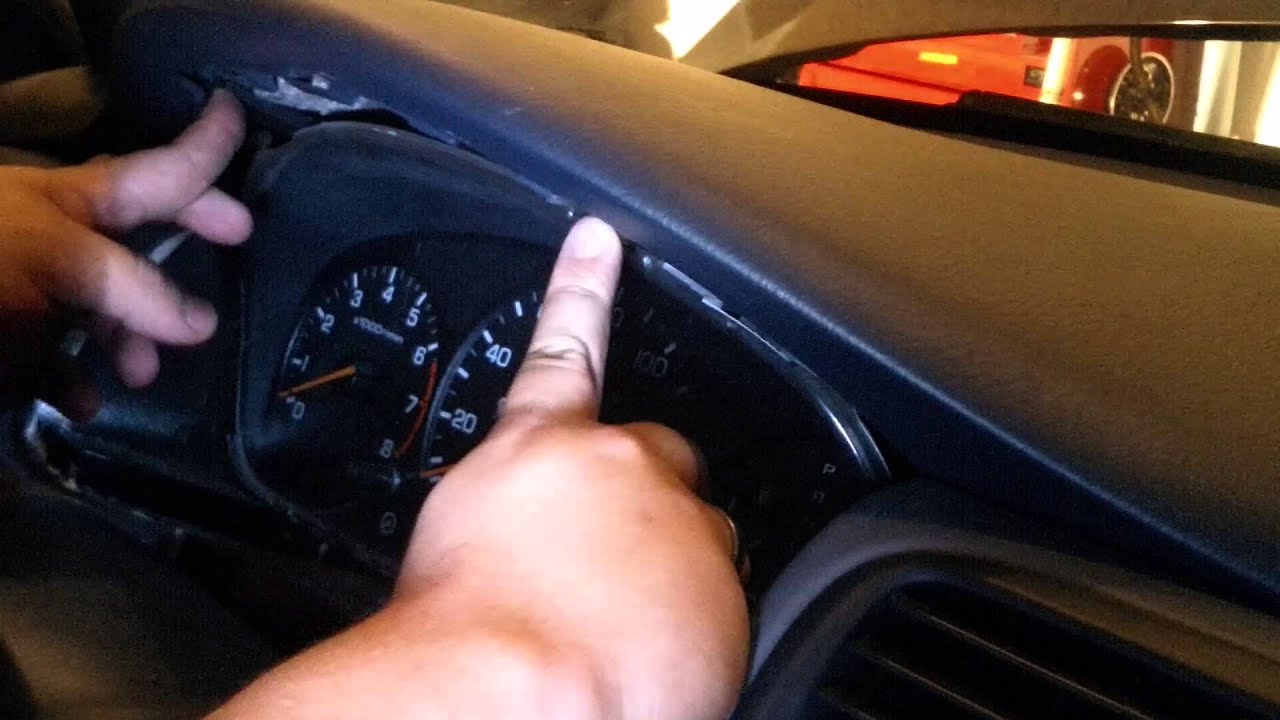 2000 Honda Accord Gauge Cluster removal/Instrument Cluster removal