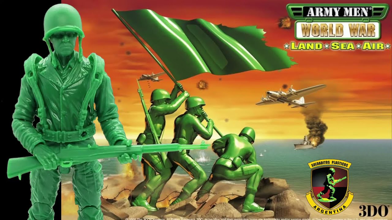 🔴 Army Men: World War: Lan Sea Air - Playthrough Longplay