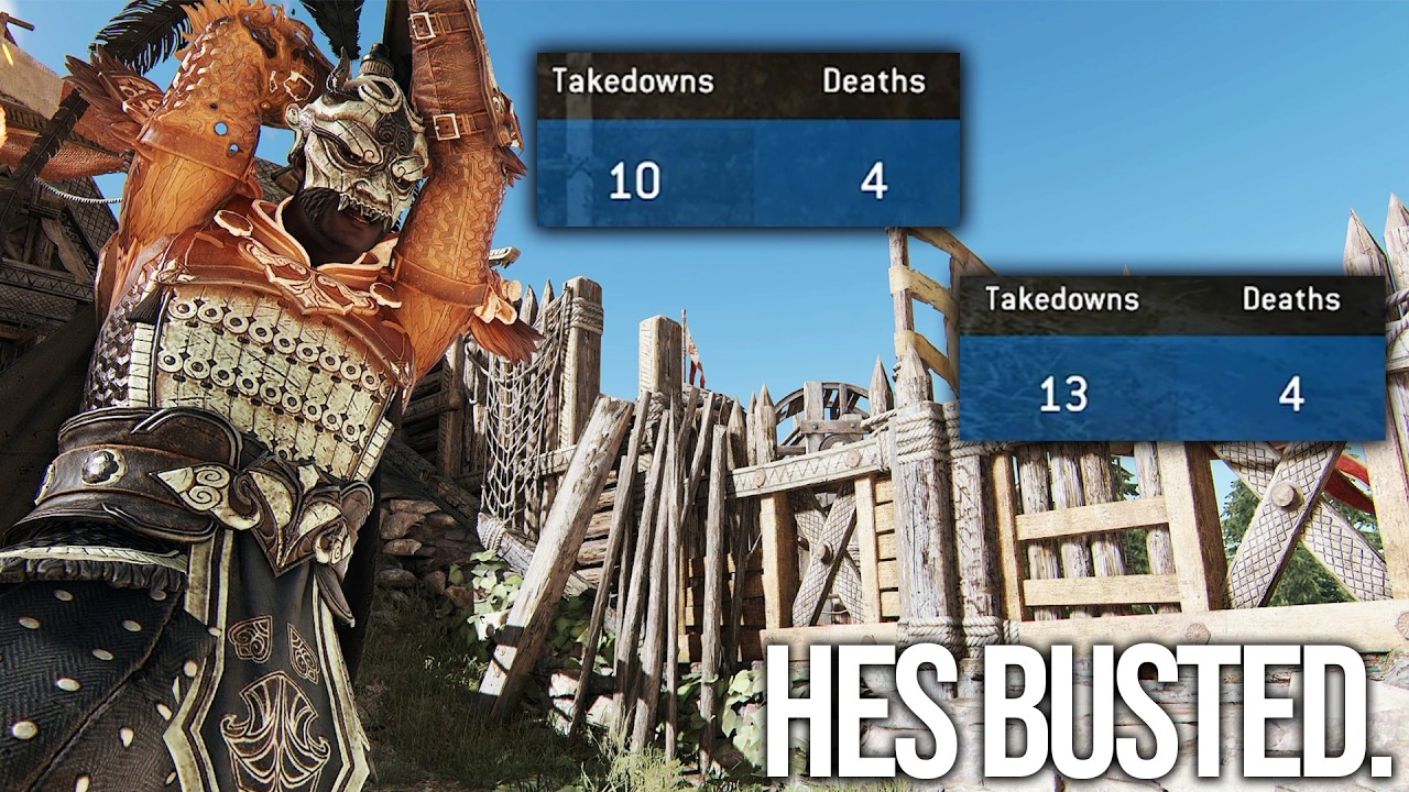 Yeah Juren is INSANE in Group Fights... For Honor