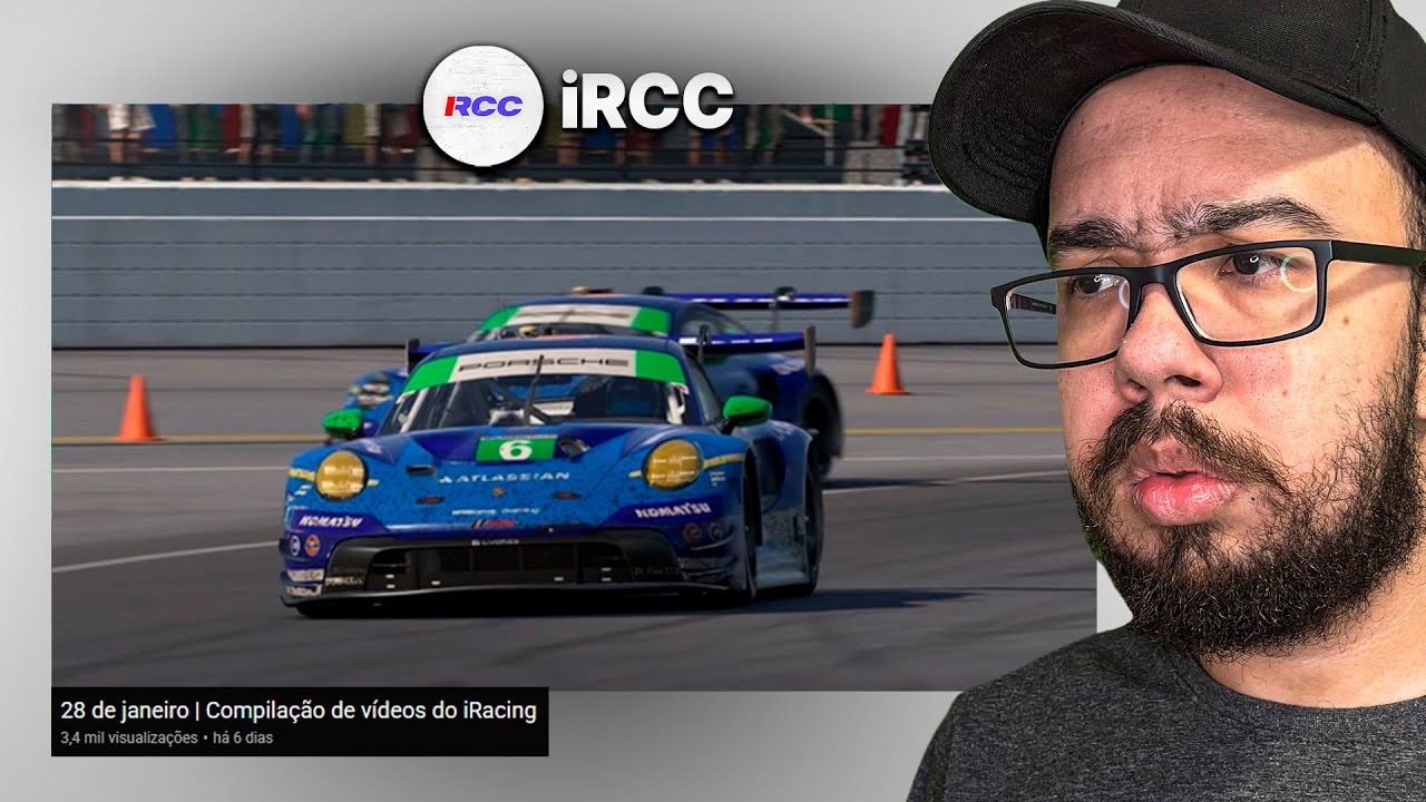 OS MOMENTOS MAIS INSANOS NOS JOGOS DE CORRIDA! #16 | IRACING