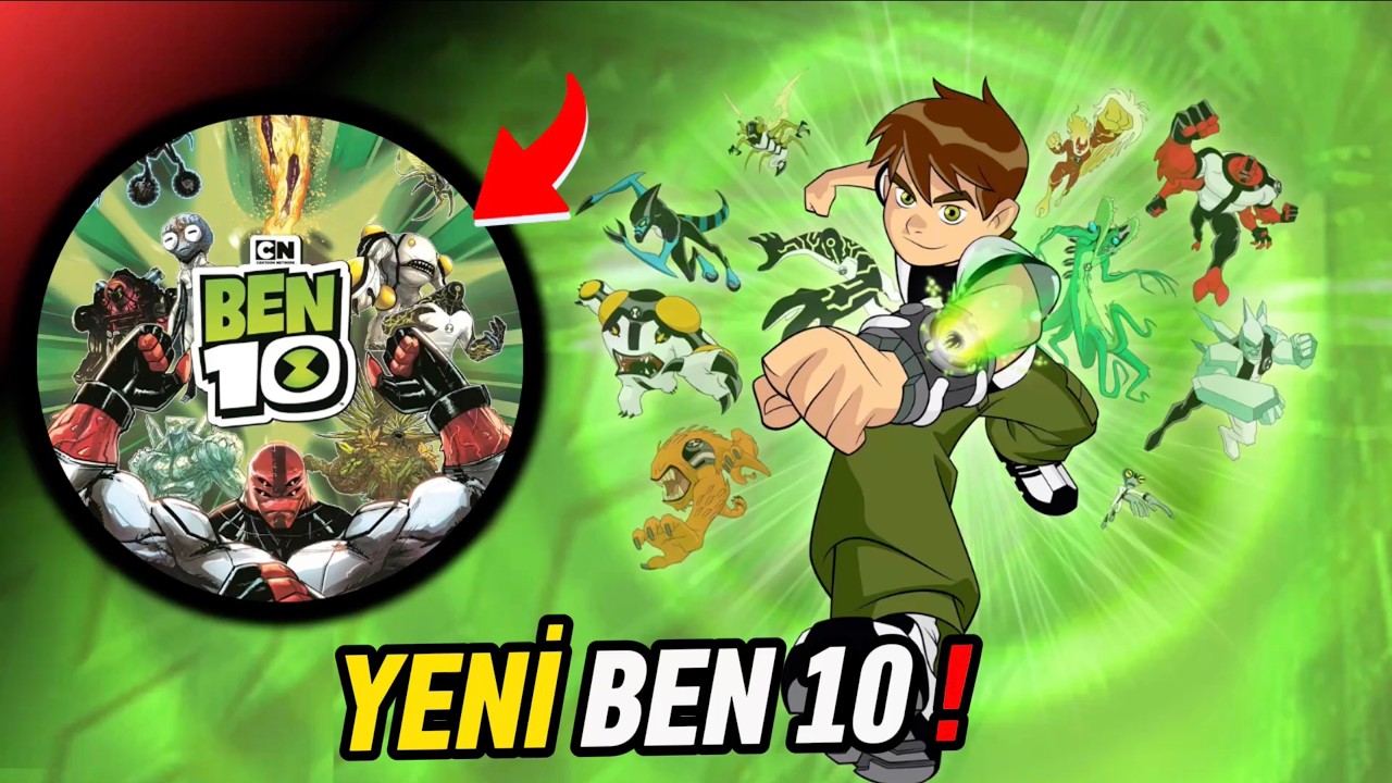 YENİ BEN 10 DUYURULDU ! | +18 BEN 10 ÇİZGİROMAN SERİSİ GELİYOR !