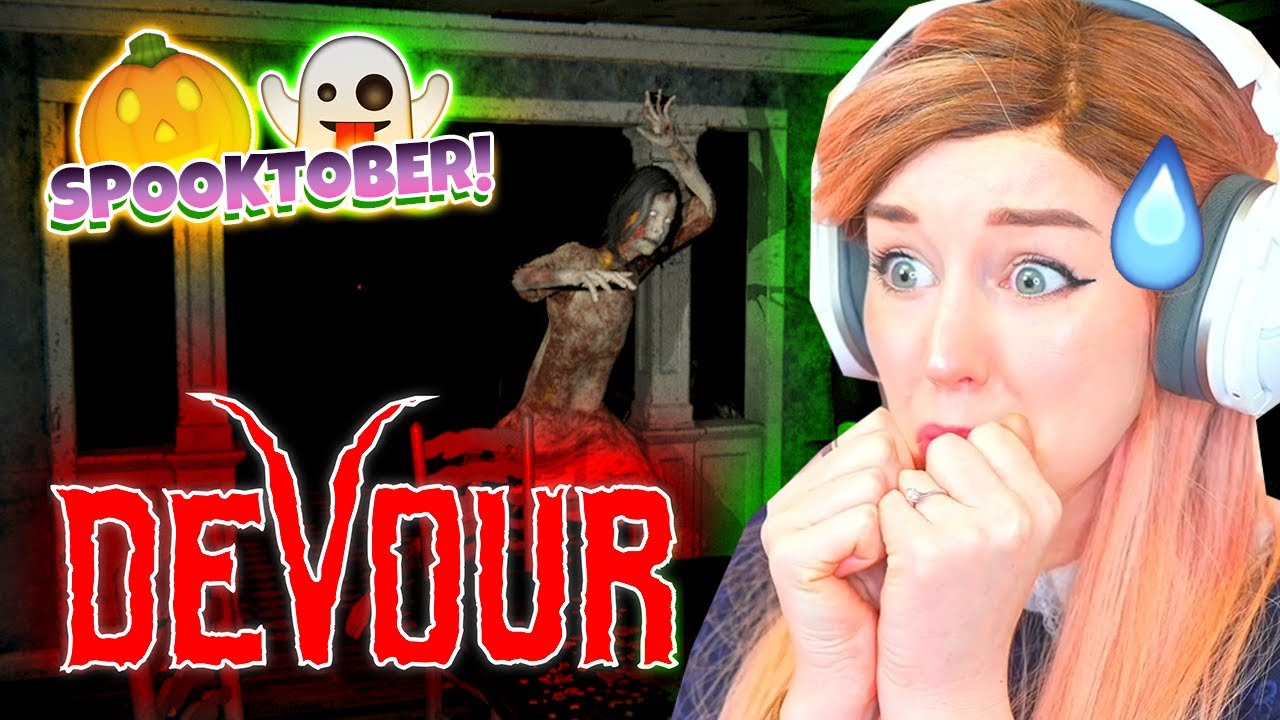 Is this the SCARIEST game I've ever played...? DEVOUR Co-Op! 🎃 #spooktober