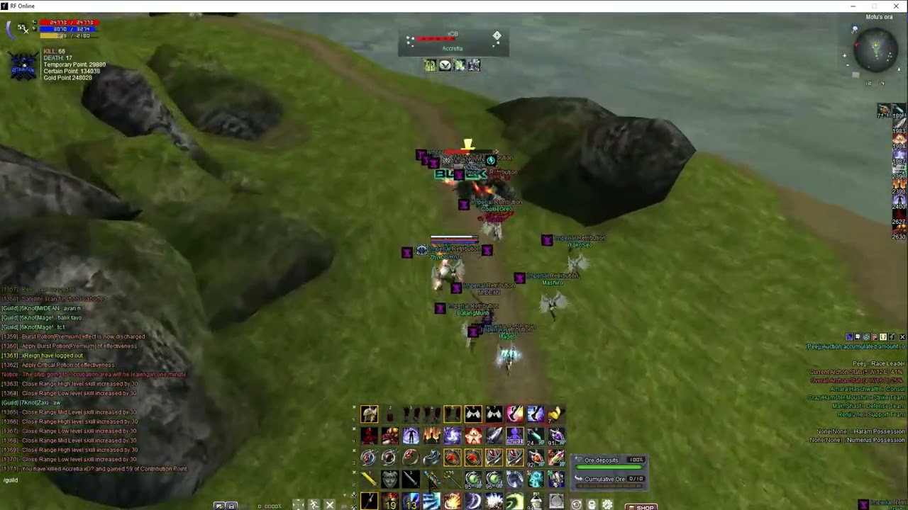 RF PVP ARENA - RETRIBUTION vs UNKNOWN GUILD