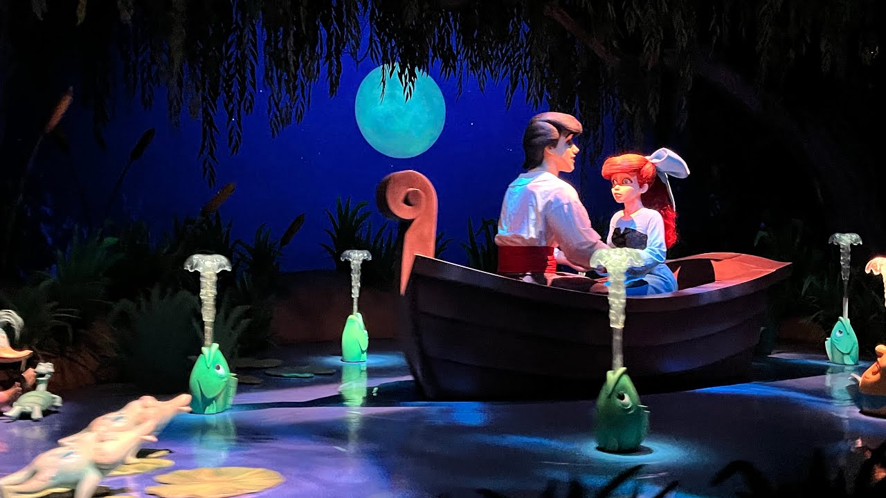 Amazing Under the Sea ride at Magic Kingdom 