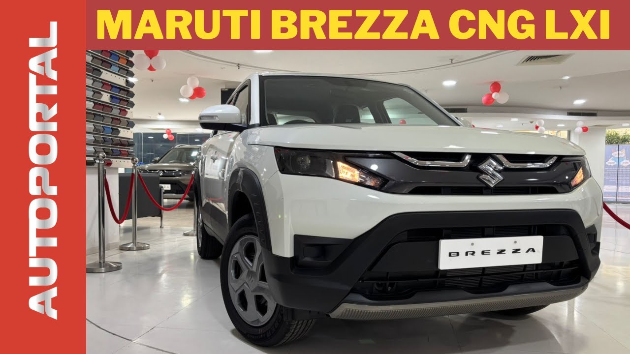 Maruti Suzuki Brezza LXi CNG Interiors, features, on-road price
