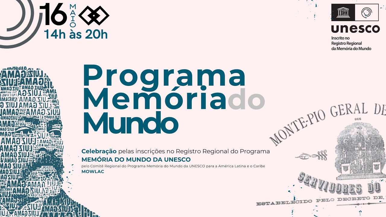 Luiz Gama - Evento em comemoração ao Prêmio Memória Mundo da Unesco
