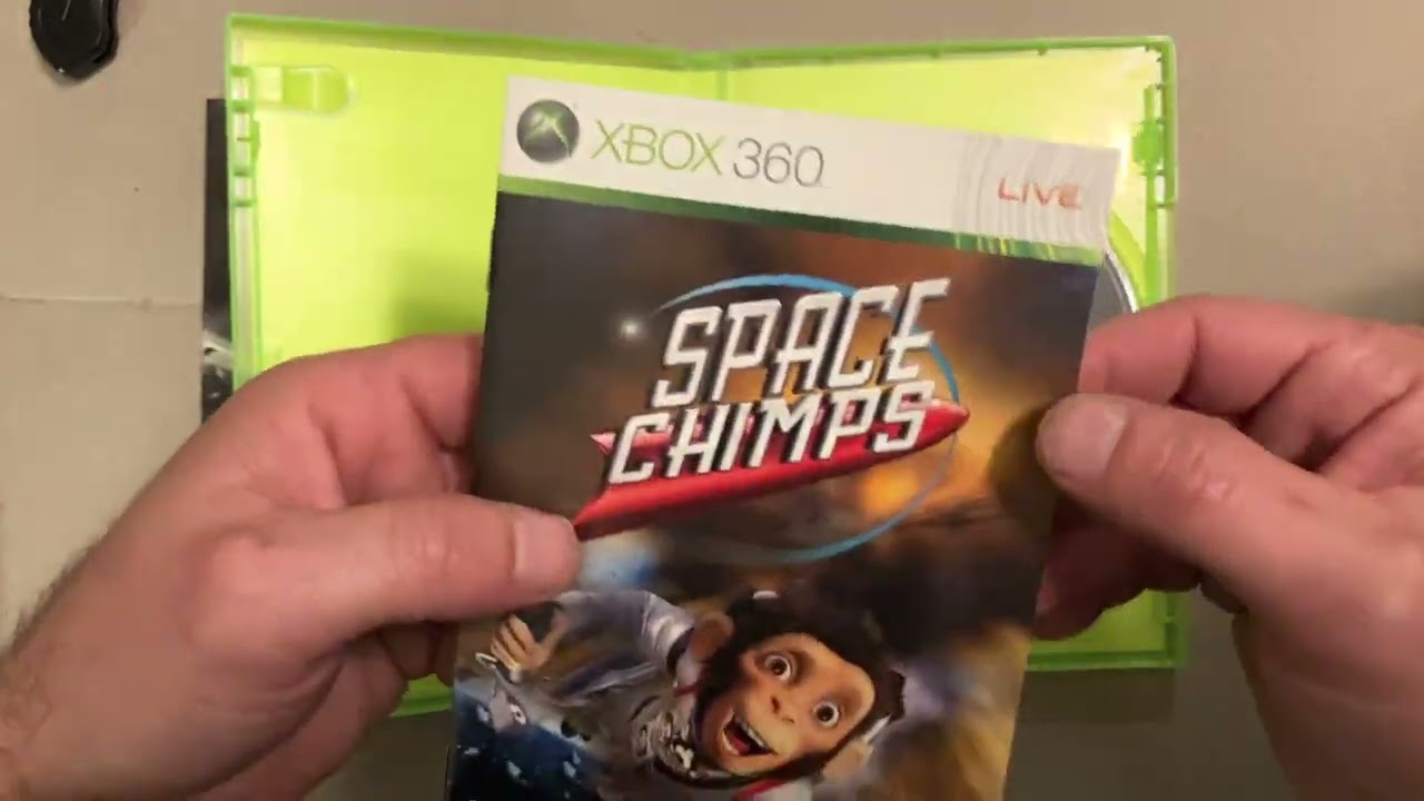 Space Chimps concession cash UPC sticker 002587 sealed unboxing Xbox 360