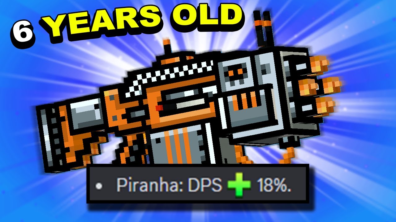 Devs Buffed 6 Year Old Piranha Heavy And It's Amazing!... (Pixel Gun 3D)