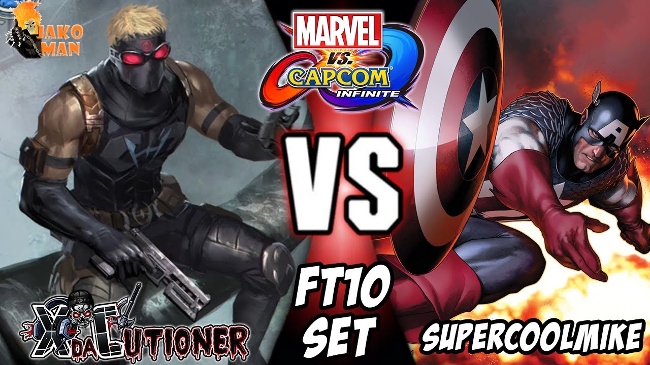 MVCI FT10 Set - XdaCutioner (Hawkeye/Dr.Strange) VS SuperCoolMike (Strider/Captain America)