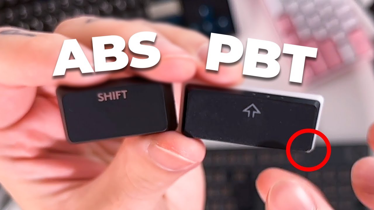 Keycaps ABS vs PBT - Qual escolher?