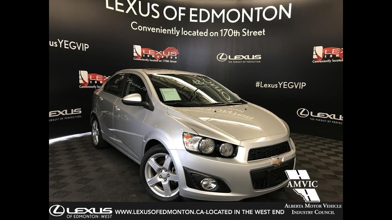 Used Silver 2016 Chevrolet Sonic LT Walk Through Review - West Edmonton, Alberta
