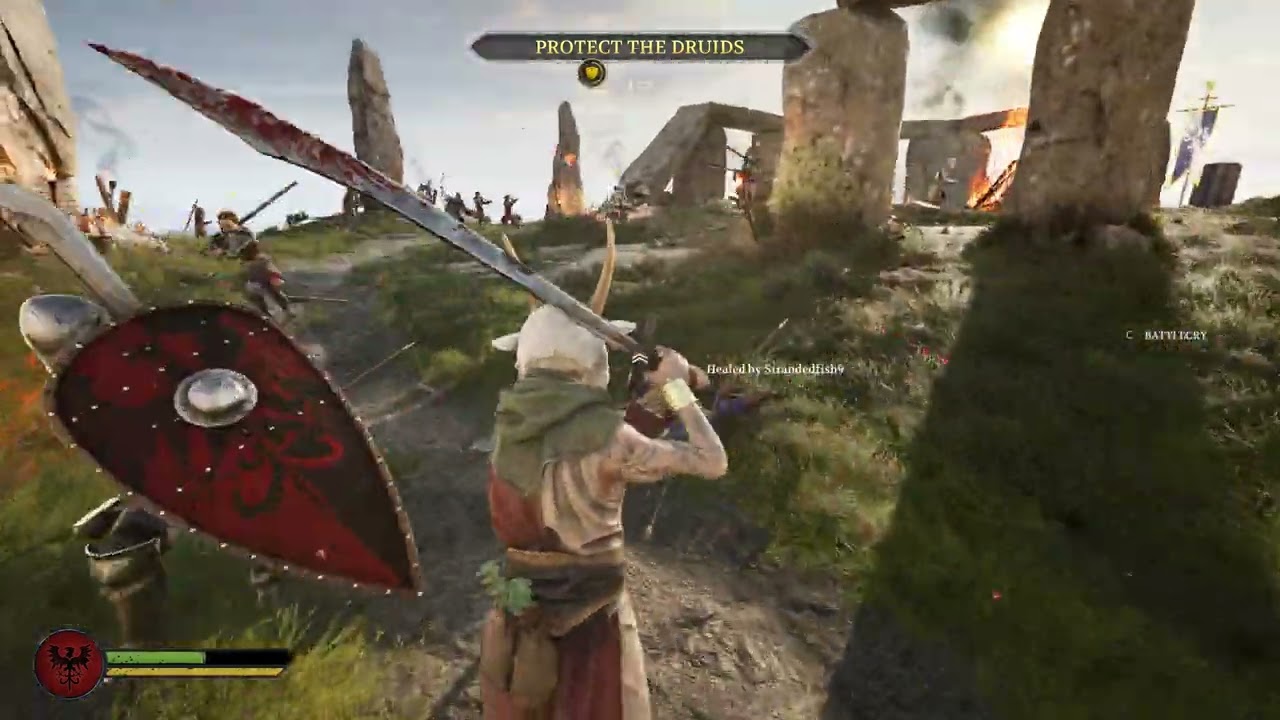 Chivalry 2 Druid gameplay