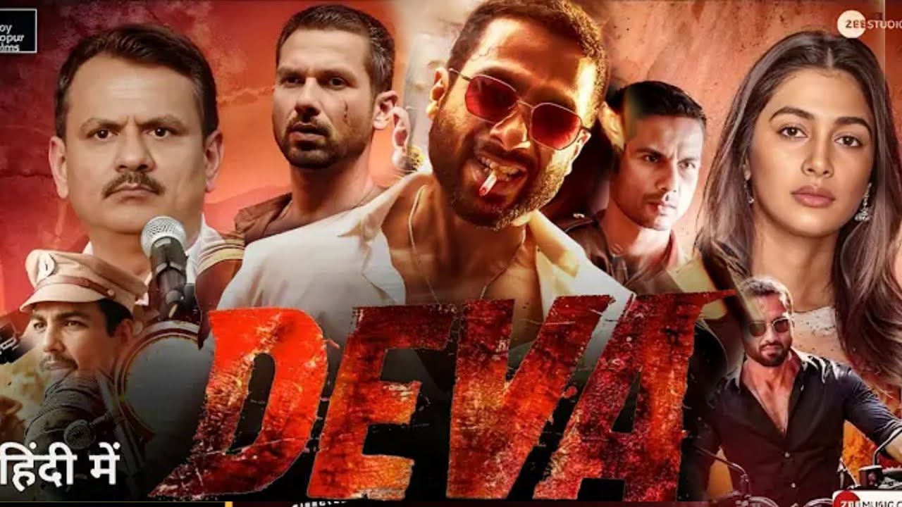Deva Full Movie Hindi 2025 | Shahid Kapoor | Pooja Hegde | Kubbra Sait | 1080p HD Review & Facts