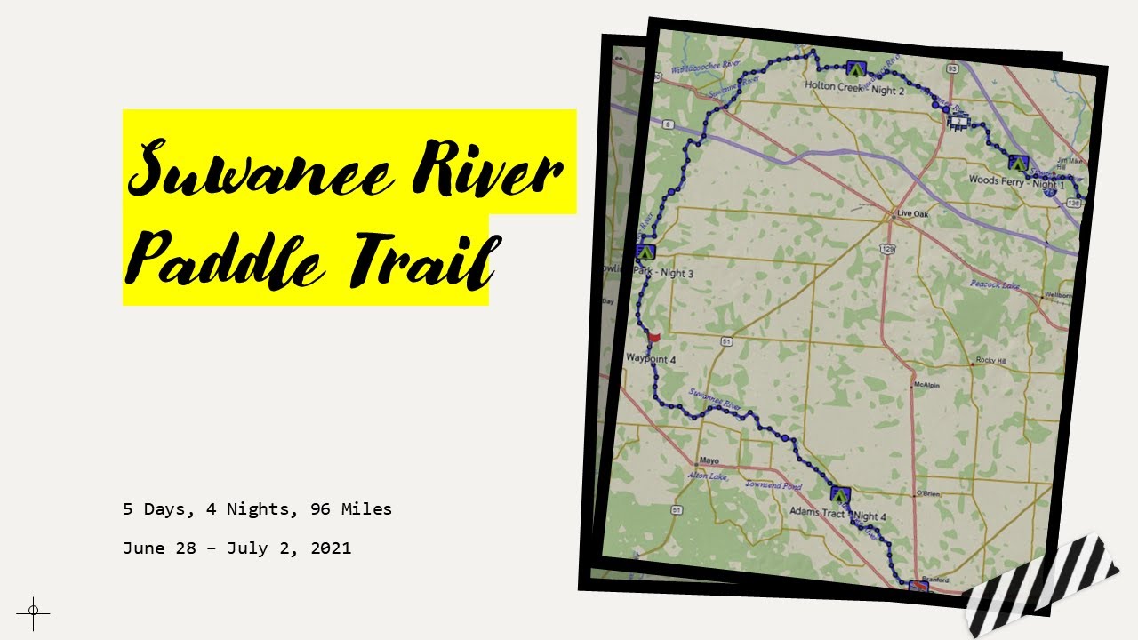 5 Days on the Suwanee River - Kayak Camping 2021