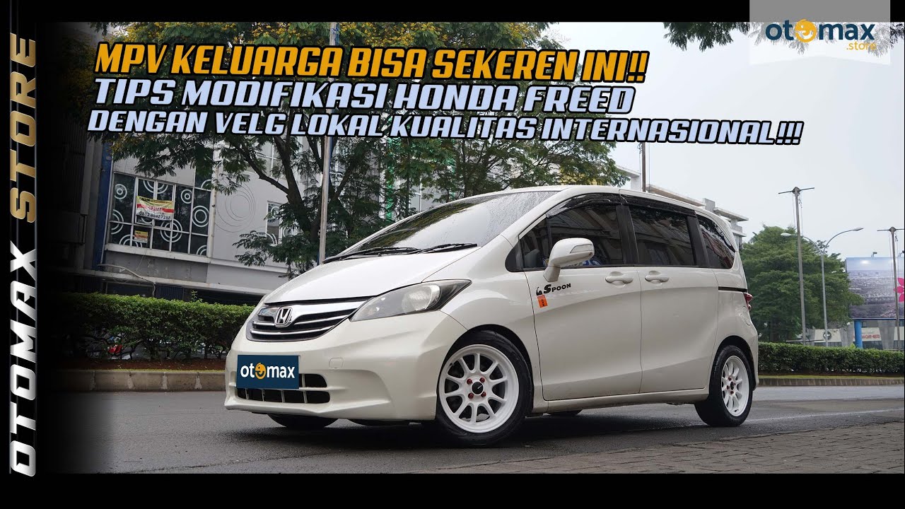 Modifikasi Honda Freed, Meaty Fitmen Pakai Velg DNZ Type-01 Original INDONESIA!!! | otomax store