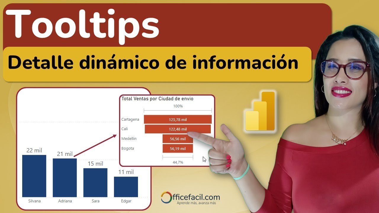 Tooltip´s #powerbi  | detalle dinámico de información