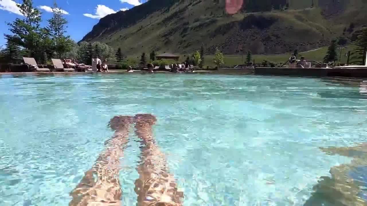 Relax and renew at the Yellowstone Hot Springs