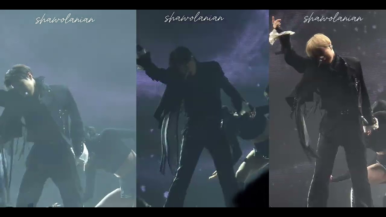 SHINee Taemin (샤이니 태민) - Ephemeral Gaze - Deja Vu (3-way split screen)