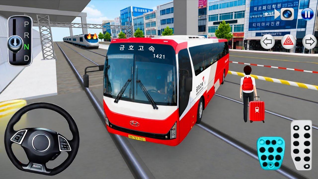 Express Bus vs Bullet Train 🚄💥 Extreme Speed Challenge | Who Wins the Win | 3D Driving Class 2026