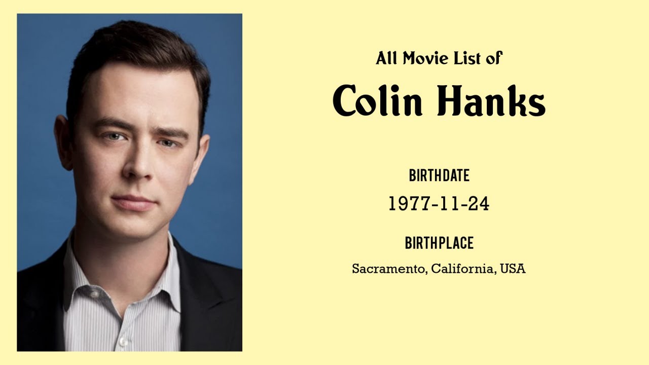 Colin Hanks Movies list Colin Hanks| Filmography of Colin Hanks