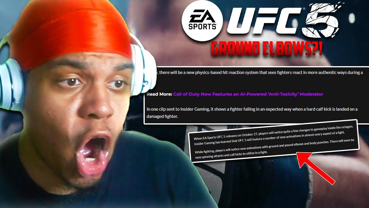 NEW UFC 5 Gameplay Animations Leaked!