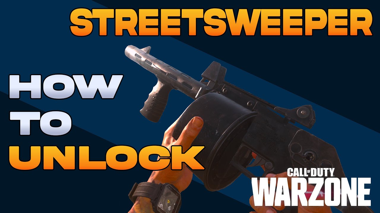 *PATCHED* HOW TO UNLOCK THE STREETSWEEPER IN WARZONE! - Cold War Warzone