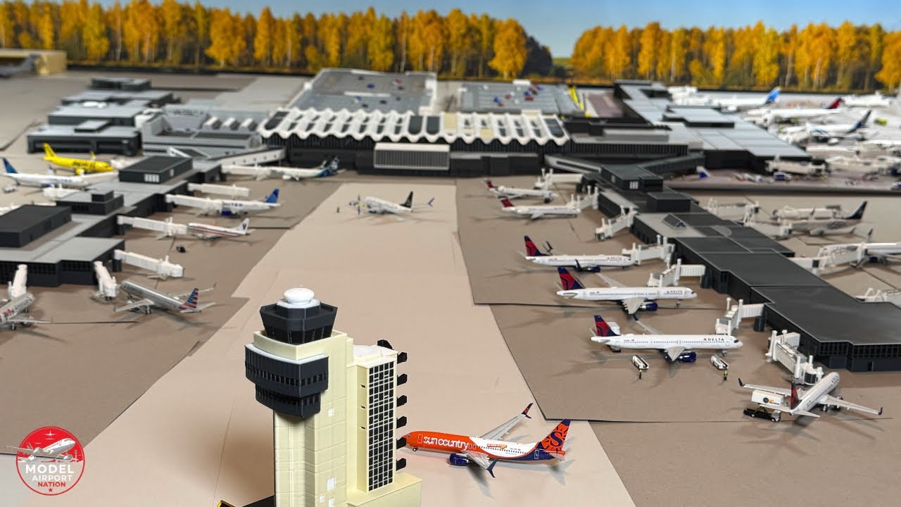 Minneapolis St.Paul International Airport 1:400 Scale Update