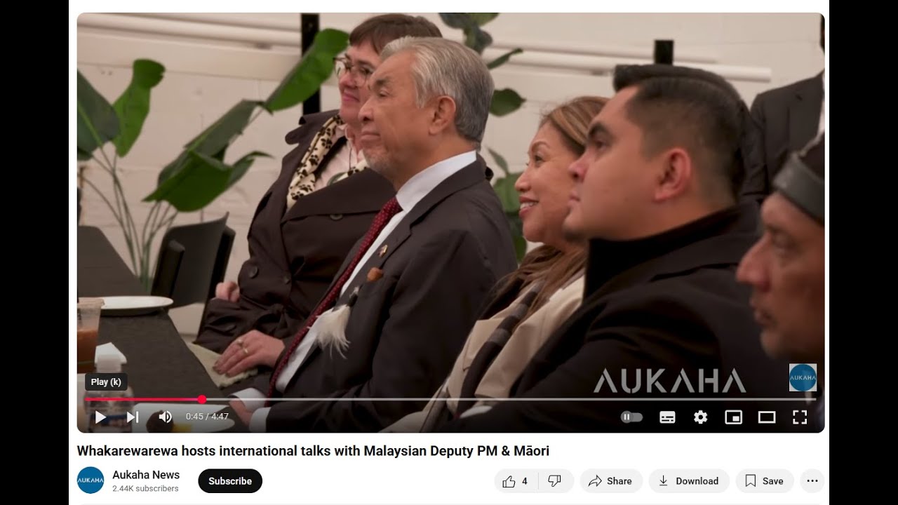Zahid Insults Orang Asli, Praises Maori (Zahid hina Orang Asli, puji Maori)