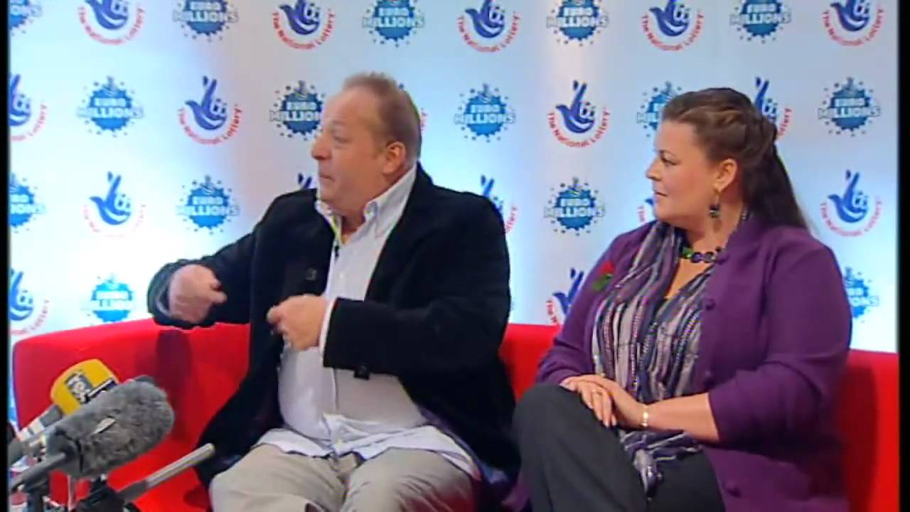 Montage of big EuroMillions winners