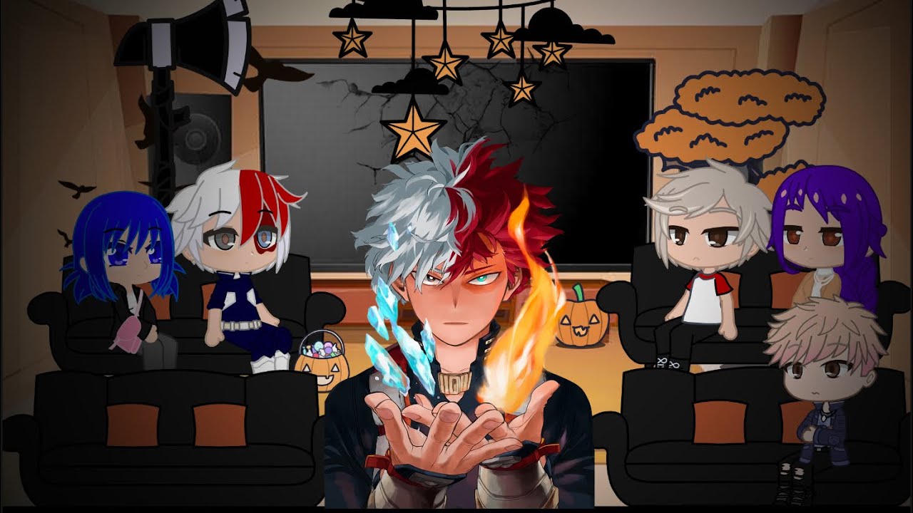 Fandoms react to eachother||2x speed||Tw is description||Shoto todoroki||Pt2||Todomomo