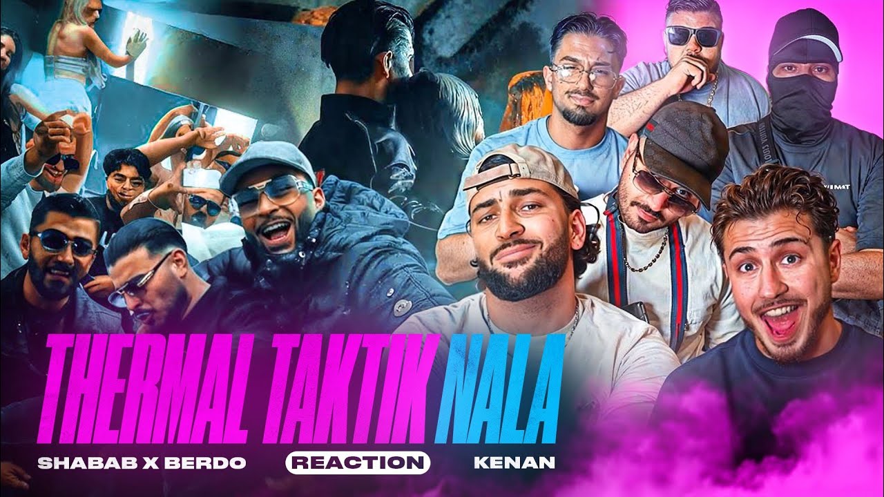 ICON 5 KÜNSTLER DREHEN DURCH WEGEN MUSIKVIDEO 😂😂 SHABAB X BERDO - Thermal & Taktik / KENAN - NALA