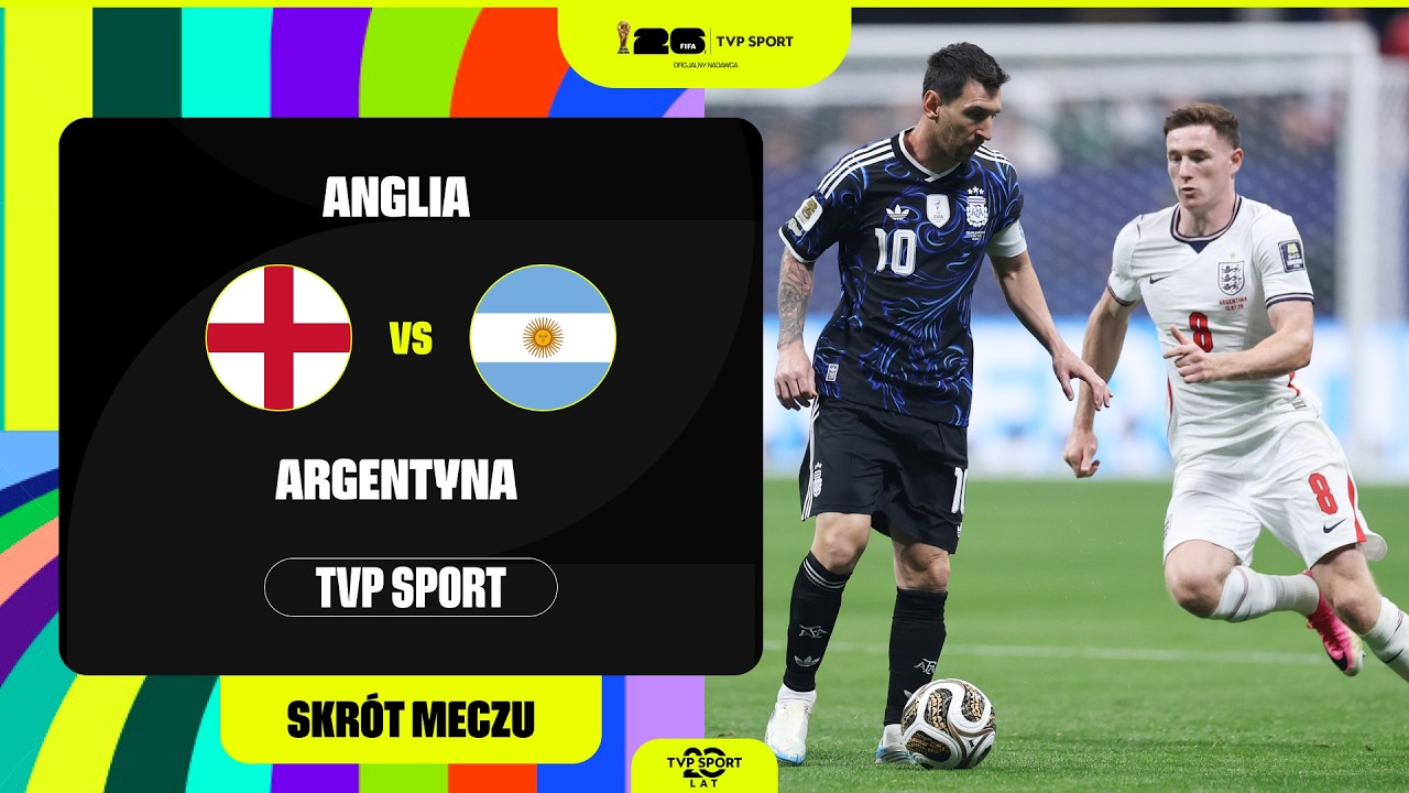 SKR&Oacute;T: MUNDIAL, 1/2 FINAŁU: ANGLIA &ndash; ARGENTYNA. KLASYK NIE ROZCZAROWAŁ!