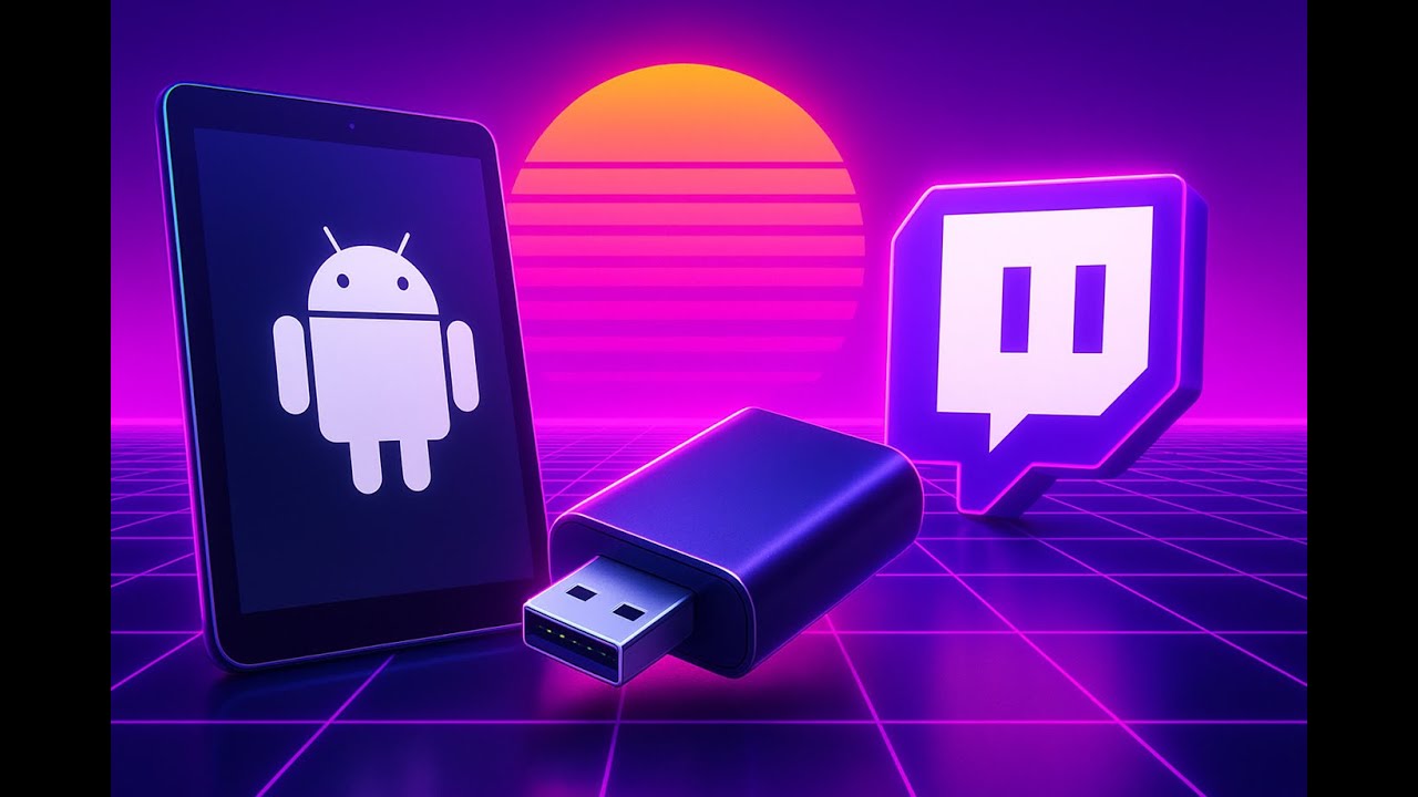 Android Tablet + Cheap USB HDMI Capture Card - Records and Stream on Twitch no Root