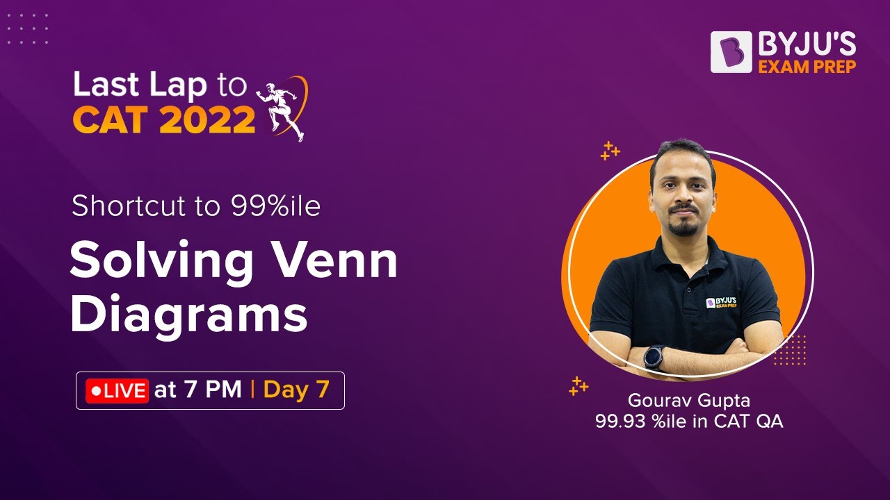 CAT 2022 | Solving Venn Diagram | CAT Logical Reasoning and Data Interpretation | CAT Exam 2022 #cat