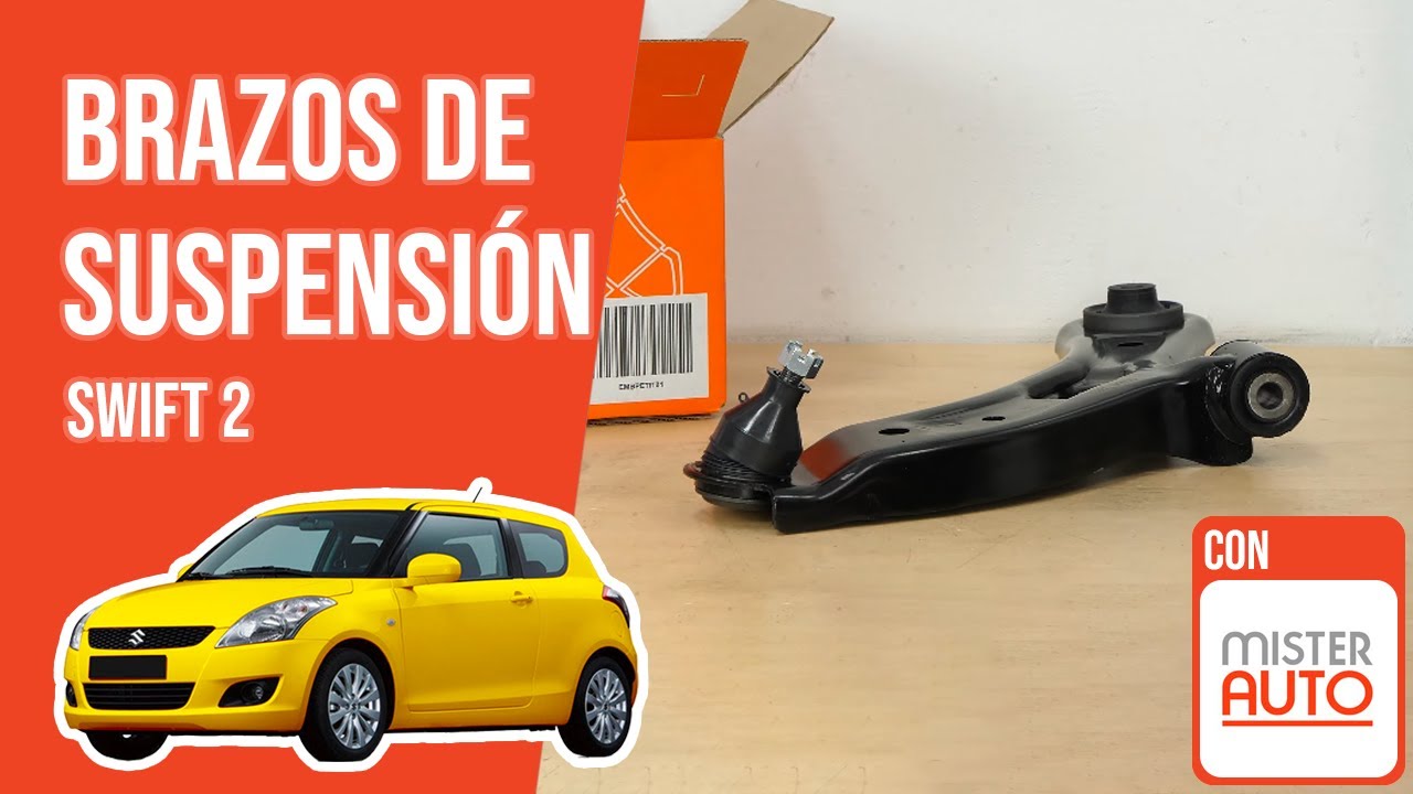 Cómo cambiar los brazos de suspensión Swift 2 🚗