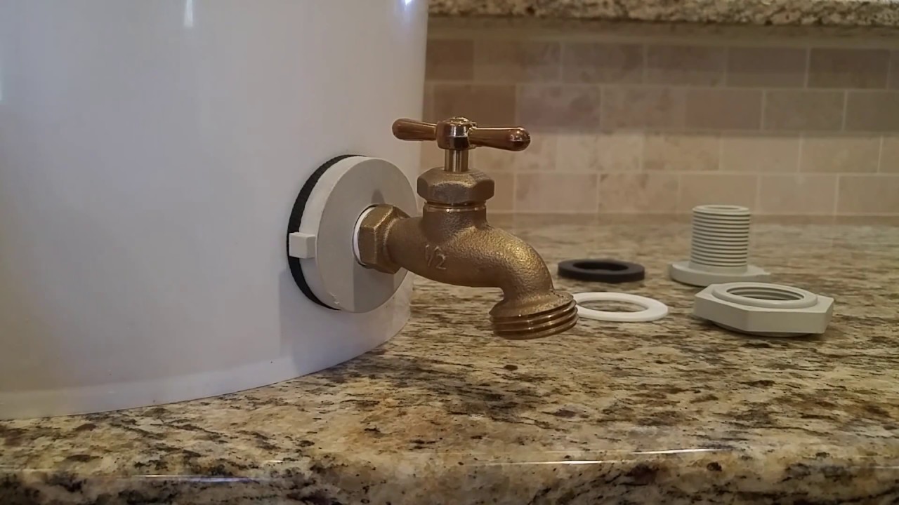 Bucket Berkey Faucet Upgrade