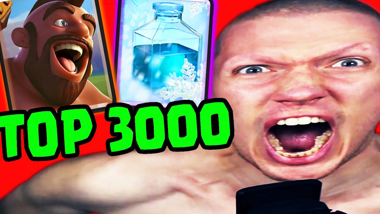 M&Ocirc;J DECK V TOP 3000 NA SVETE! - Clash Royale