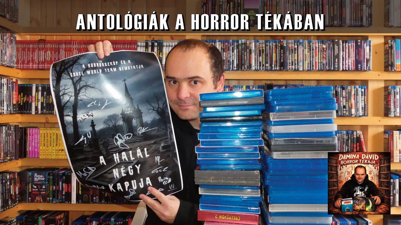 Antológia horrorfilmek a Horror téka gyűjteményben | Hamarosan: A halál négy kapuja!